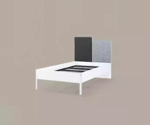 Diseño moderno de muebles blancos camas infantiles de cama dormitorio infantil