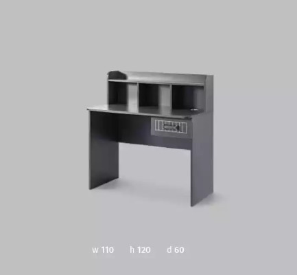 Habitación infantil conjunto completo Dormitorio Cama Escritorio Armario de tres piezas