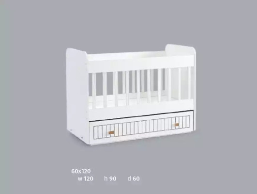 Habitación completa para bebé Armario Cama Cuarto infantil Bebé Cajonera 3 piezas.