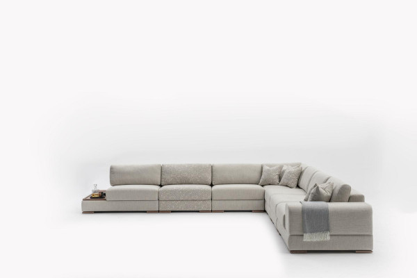 Sofá de esquina sofá tapizado Salón de lujo Sofá sofá moderno Nuevo muebles