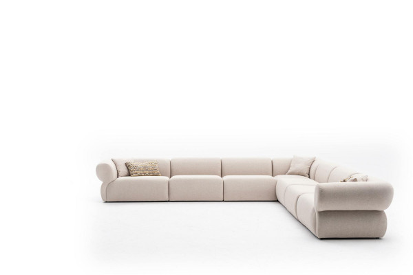 Sofá en forma de L acolchado sofá sala de estar muebles modernos 405x405cm sofás sofá de esquina