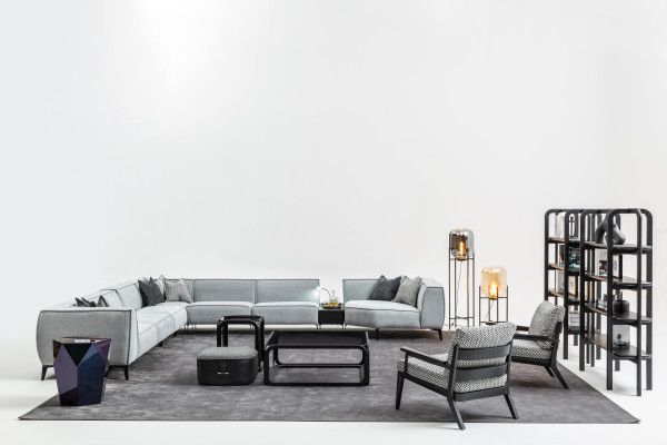 Sofá en forma de U para sala de estar, sofás tapizados, muebles, estilo sofá, sofás.