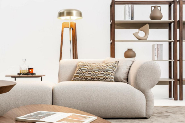 Sofá de esquina italiano, sofá en forma de L, conjunto de muebles para el hogar en estilo italiano, esquinera, conjunto de 5 piezas.