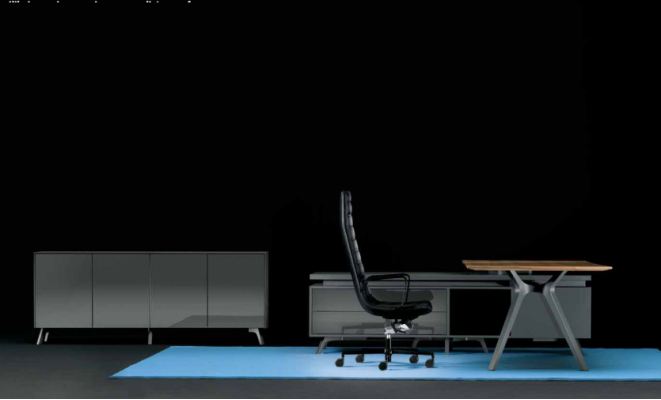 Diseño escritorio Muebles italianos Mobiliario informático Mesa Frezza