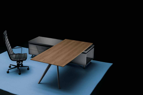 Diseño escritorio Muebles italianos Mobiliario informático Mesa Frezza