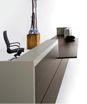 Mostrador Oficina Escritorio Mesa de trabajo Muebles de oficina Recepción Mostrador Counter Nuevo