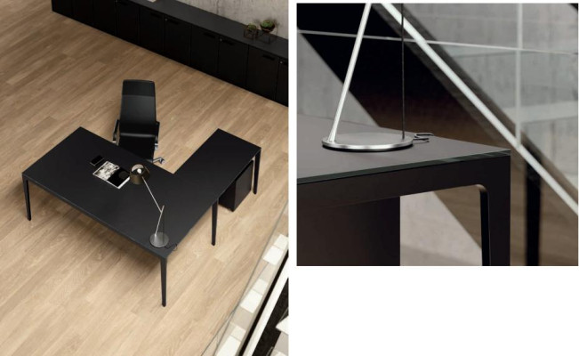 Diseño de mesa Escritorio Muebles italianos Mobiliario para ordenador Frezza