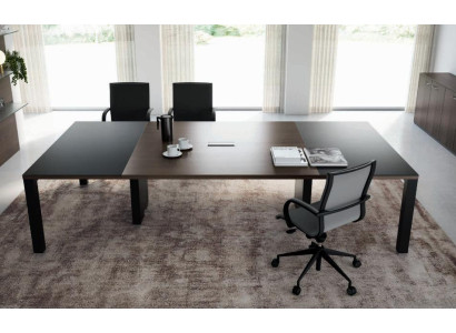 Mesas Mesa Oficina Diseño Madera Muebles de reunión Mesa de conferencias Muebles de oficina Frezza