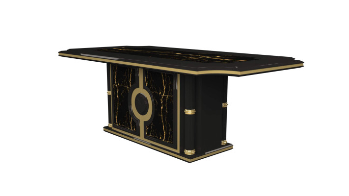 Mesa de comedor clásica 230x114 mesas de comedor xxl Mesa de lujo Muebles de comedor