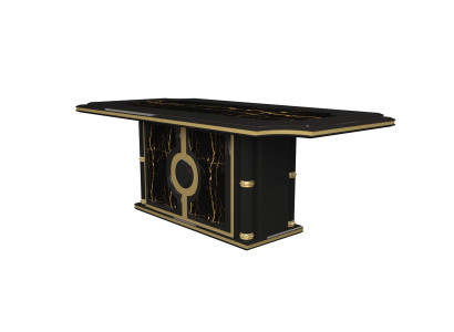 Mesa de comedor clásica 230x114 mesas de comedor xxl Mesa de lujo Muebles de comedor
