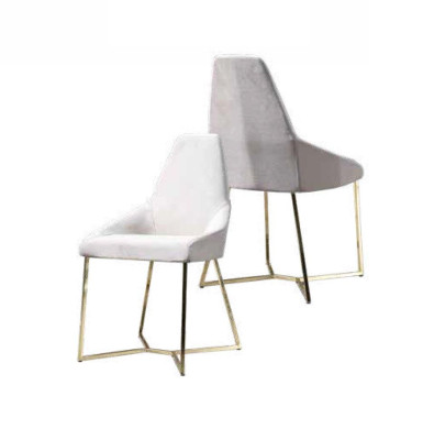 Silla de lujo Sillón moderno Sillas Sillón Tapizado Sillón Textil
