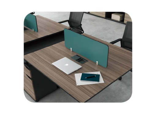 Muebles de oficina Equipamiento Mobiliario Mesa Call center 2 puestos de trabajo