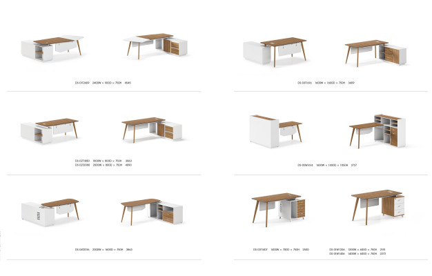Mesa de oficina Escritorio Escritorio Mesa de trabajo Empresa Muebles Escritorio de esquina