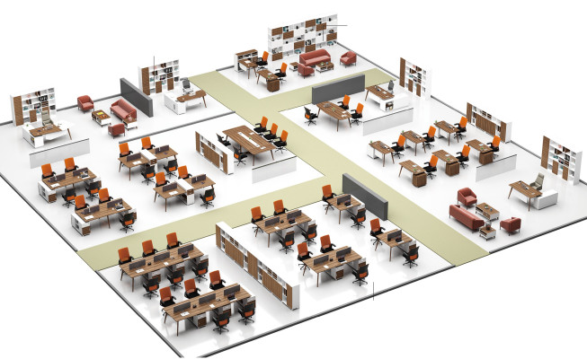 Mesa de oficina escritorio escritorios mesa de trabajo empresa muebles estantería