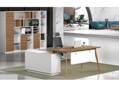 Muebles de oficina de madera para armarios de regalo.