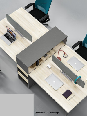 Mobiliario de oficina Muebles Mesas Mesa 4 puestos de trabajo Escritorio Call center