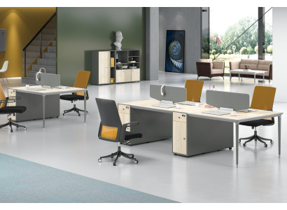 Mobiliario de oficina Equipamiento Mesa Central de llamadas 4 puestos de trabajo