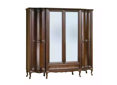 Armario de ropa Armario Lujo Madera Armarios Muebles Diseño Muebles de Lujo Dormitorio