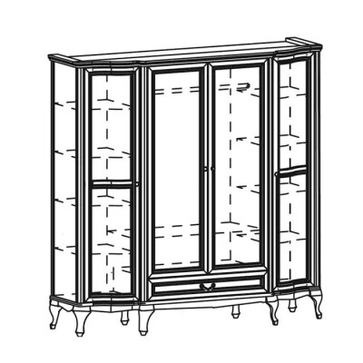 Armario de ropa Armario Lujo Madera Armarios Muebles Diseño Muebles de Lujo Dormitorio