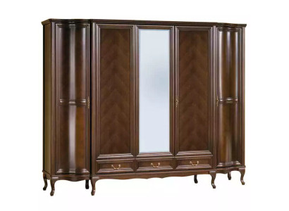 Armario dormitorio de madera Armario estilo Art déco Barroco