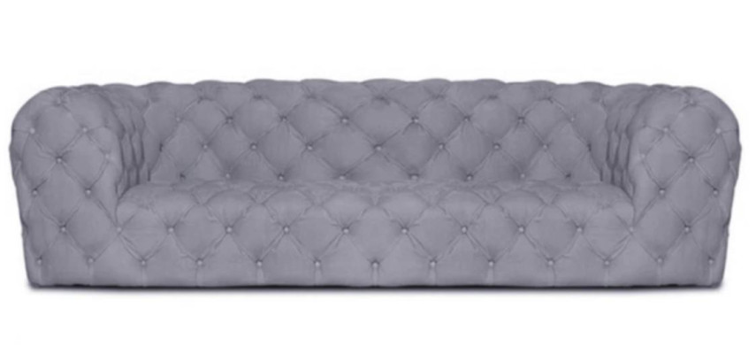 Chesterfield Sofá de salón de lujo de 4 plazas XXL para exclusivo.