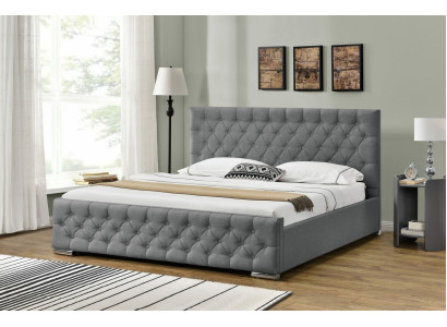 Diseño de cama Chesterfield Dormitorio Camas Inglesas 200x200cm Textil Acolchado