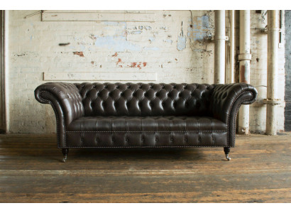 Chesterfield sofá de tela sofá de cuero sofá sofá tapizado salón medida personalizada