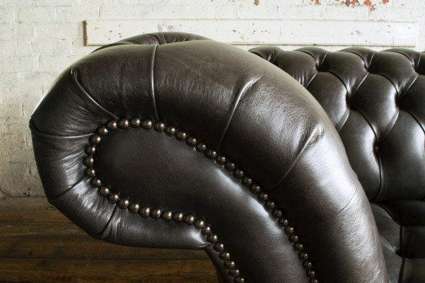 Chesterfield sofá de tela sofá de cuero sofá sofá tapizado salón medida personalizada