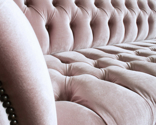 Sofá Chesterfield xxl, sofá grande, terciopelo, cuero, textil, tapicería, 4 plazas, nuevo.