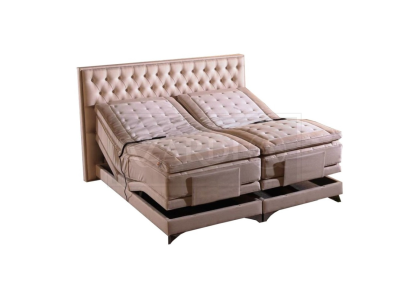 Cama ortopédica doble con función ajustable, incluye colchón.