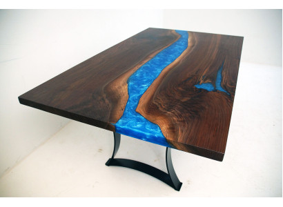 Resina epoxi Mesa de comedor Mesa de conferencia Mesas de diseño 1QM