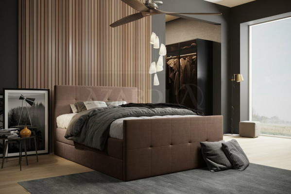 Chesterfield cama cama tapizada cama doble camas xxl diseño de lujo somier
