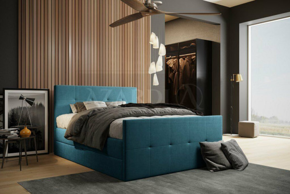 Chesterfield cama cama tapizada cama doble camas xxl diseño de lujo somier