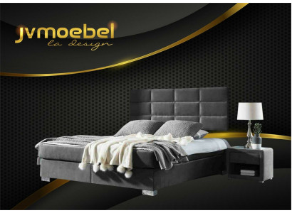 Cama doble Boxspring de lujo cama doble dormitorio de diseño camas dobles 160x200 Nuevo