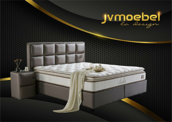 Cama de cuero Muebles de dormitorio Calidad Camas modernas Nueva de muelles amortiguadores