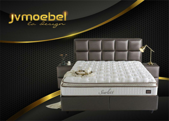 Cama de cuero Muebles de dormitorio Calidad Camas modernas Nueva de muelles amortiguadores
