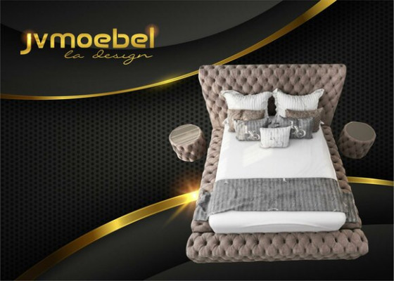 Ropa de cama Muebles de dormitorio Lujo Camas modernas Chesterfield Boxspring Nuevos