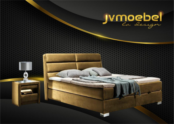 Dormitorio cama de lujo boxspring cama camas doble muebles tela 140 160 180 x 200 cm.