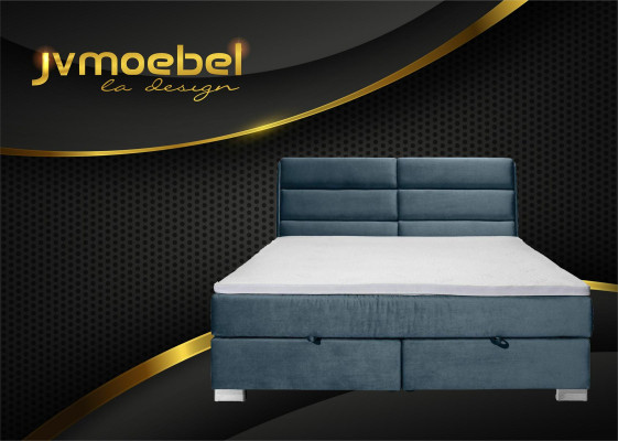 Dormitorio cama de lujo boxspring cama camas doble muebles tela 140 160 180 x 200 cm.