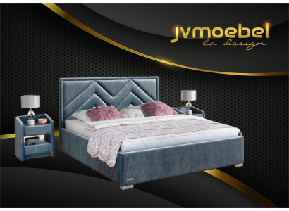 Textil de cama, diseño de dormitorio, muebles modernos de lujo, camas, estructura de cama, tela nueva