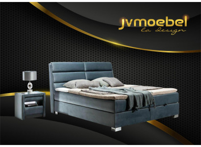 Textiles de cama Diseño de dormitorio Muebles modernos de lujo Camas nuevas de terciopelo Marco de cama