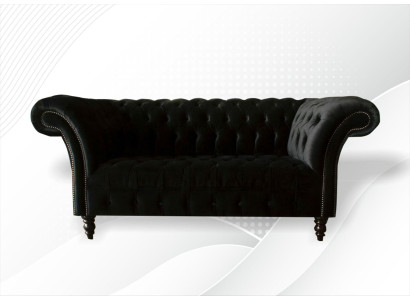 Chesterfield sofá de dos plazas 2 plazas clásico nuevo sofás acolchados nuevo