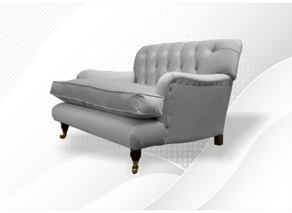 Sillón Chesterfield diseño de televisión sofá tapizado sofá Chesterfield textil nuevo