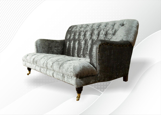Sofá 2 piezas diseño Chesterfield sofá acolchado sofás sofá moderno lujo nuevo
