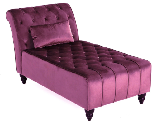 Sillón Chaise Longue Chesterfield Muebles Sofá Sala de estar Diseño moderno