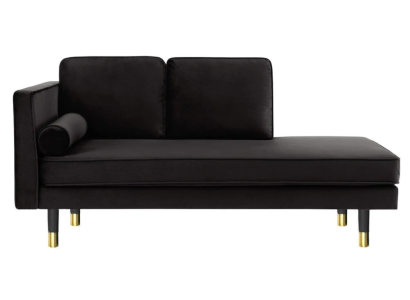 Chaiselongue creativo Muebles nuevos Sala de estar Diseño moderno Negro sofá