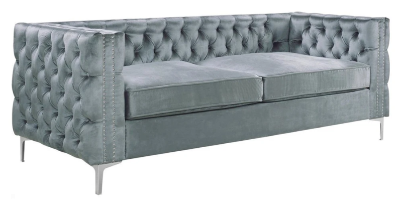turquesa chesterfield sofá de lujo en terciopelo tela sofás juego de sofás botones tapizado nuevo
