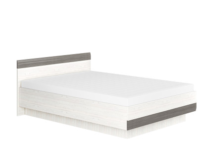 Dormitorio Cama de madera Cama Camas Estilo hotel Macizo Nuevo 140x200cm