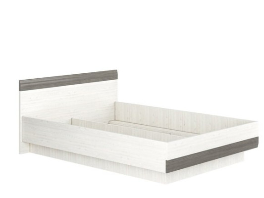 Dormitorio Cama de madera Cama Camas Estilo hotel Macizo Nuevo 140x200cm