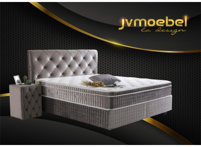 Muebles de lujo modernos Camas tapizadas Camas Chesterfield Dormitorio